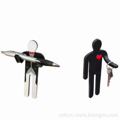 Gentle men's bendable magnetic hook